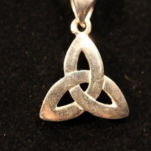 Sterling Silver Trinity Necklace